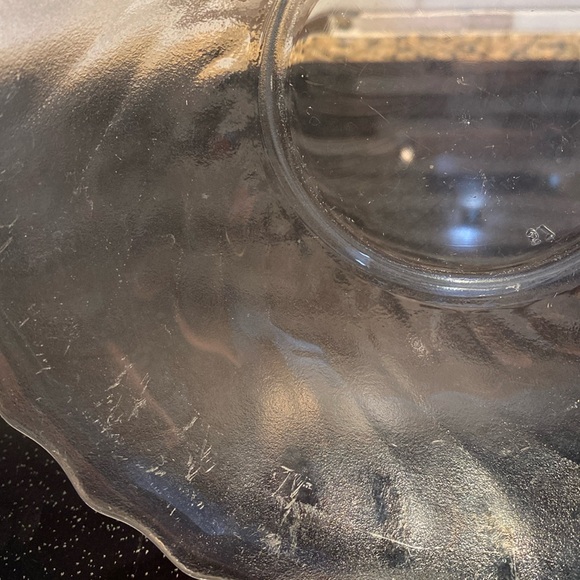 Vintage Rare Find Arcoroc France Fluted Clear Glass Bowls - set of 4 - Picture 5 of 7